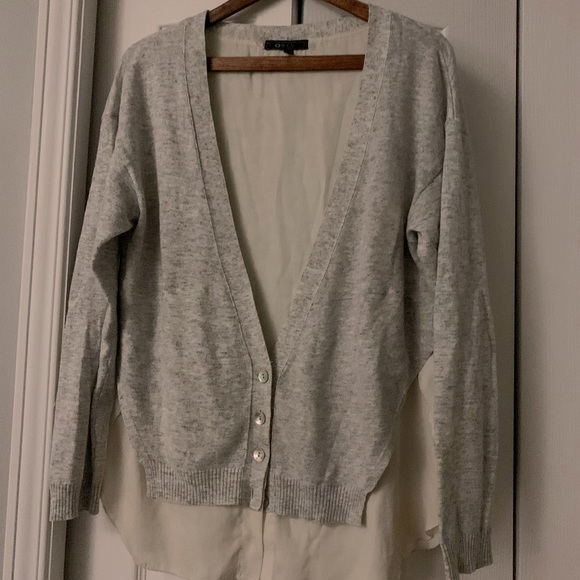 Sz M ORLY cardigan in a soft grey colour. - Picture 1 of 5